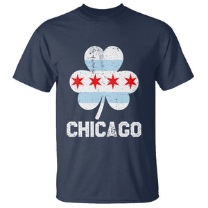 Chicago St Patrick's Day T Shirt South Side Irish Pride Shamrock TS02 Navy Printyourwear