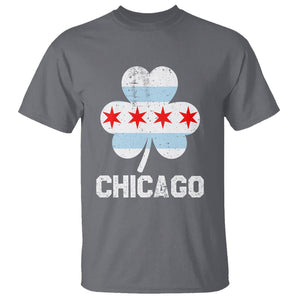 Chicago St Patrick's Day T Shirt South Side Irish Pride Shamrock TS02 Charcoal Printyourwear