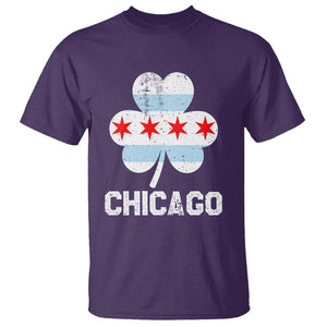 Chicago St Patrick's Day T Shirt South Side Irish Pride Shamrock TS02 Purple Printyourwear
