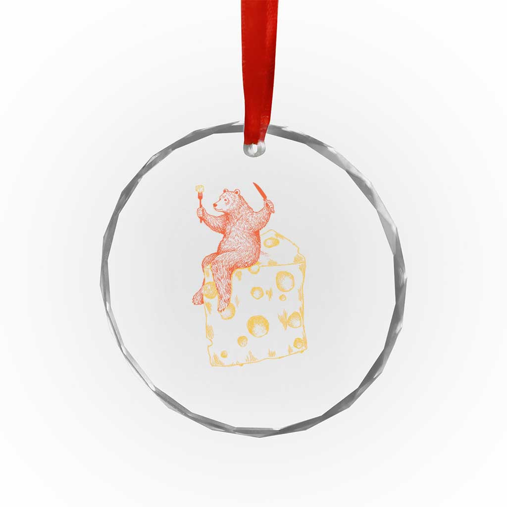 BR Eating CHZ Crystal Glass Ornament Funny Football Rival Gift TS12 Print Your Wear