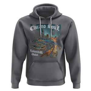 Chicano Soul Lowrider Oldies Mexican Cholo Hoodie TS09 Charcoal Printyourwear