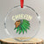Chiefin Weed Smoking Crystal Glass Ornament Funny 420 Cannabis Pot THC Smoker - Print Your Wear