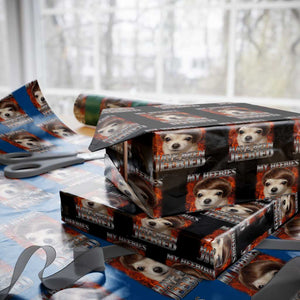 Chihuahua Funny Meme Wrapping Paper Roll My Heebies Have Been Jeebied Bootleg TS10 Black Print Your Wear