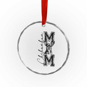 Chihuahua Mom Gift Crystal Glass Ornament Mothers Day Dog Lover TS12 Print Your Wear