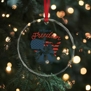 Chill The Fourth Out Crystal Glass Ornament Funny Statue of Liberty 4th of July TS14 Print Your Wear