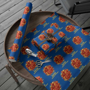Chinese New Year 2026 Wrapping Paper Roll Year of The Horse TS10 Blue Print Your Wear