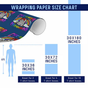 Chlamydia Survivor Cat Meme Wrapping Paper Roll Funny Y2K Inappropriate Humor TS02 Print Your Wear