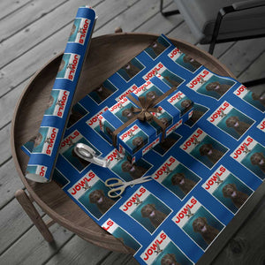 Chocolate Labrador Retriever Wrapping Paper Roll Funny Jowls Horror Dog Poster TS12 Blue Print Your Wear
