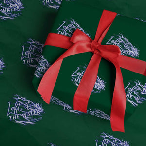 Christian Baptism Wrapping Paper Roll Left It In The Water Matthew 28 19 TS10 Green Print Your Wear