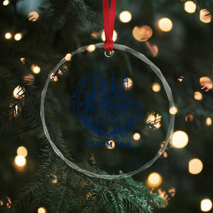 Christian Camping Crystal Glass Ornament He Will Teach You The Way You Should Go TS11 Print Your Wear