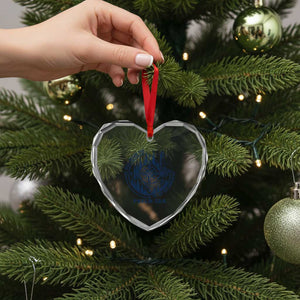 Christian Camping Heart Crystal Glass Ornament He Will Teach You The Way You Should Go TS11 Print Your Wear