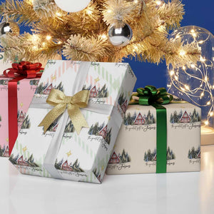 Christian Christmas Wrapping Paper Roll The Greatest Gift Is Jesus Star Of Bethlehem TS11 Print Your Wear
