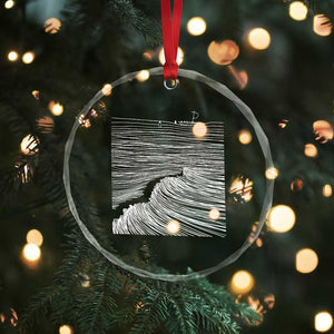 Christian Faith Crystal Glass Ornament Walk On Water Boho Bible Verse TS10 Print Your Wear
