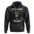 Christian Hoodie Faith Over Fear TS02 Black Printyourwear