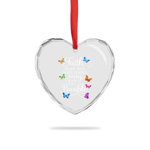Christian Jesus Heart Crystal Glass Ornament Butterfly Art Bible Verse Printed Faith Blessed Inspirational Girl TS10 Print Your Wear