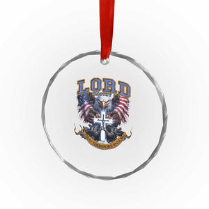 Christian Soldier Crystal Glass Ornament Army Of The Lord Thou Therefore Endure Hardness As A Good Soldier TS11 Print Your Wear