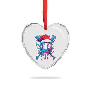 Christmas Baseball Ice Cream Drip Heart Crystal Glass Ornament Santa Sports Xmas Light Boys Sprinkles Baseball Bat TS10 Print Your Wear