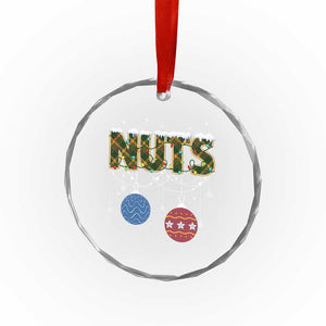 Christmas Couples Crystal Glass Ornament Chestnuts Xmas Matching Family Funny Nuts TS02 Print Your Wear