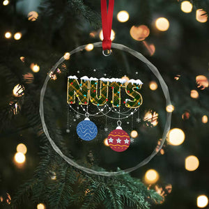 Christmas Couples Crystal Glass Ornament Chestnuts Xmas Matching Family Funny Nuts TS02 Print Your Wear