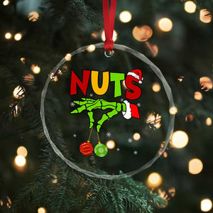 Christmas Couples Crystal Glass Ornament Chestnuts Xmas Matching Family Funny Nuts Skeleton TS02 Print Your Wear