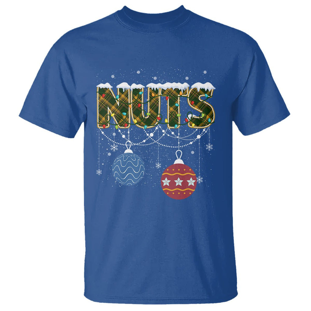 Christmas Couples T Shirt Chestnuts Xmas Matching Family Funny Nuts TS02 Printyourwear