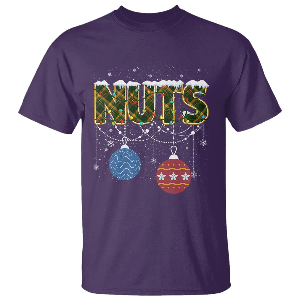 Christmas Couples T Shirt Chestnuts Xmas Matching Family Funny Nuts TS02 Printyourwear