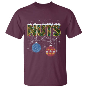 Christmas Couples T Shirt Chestnuts Xmas Matching Family Funny Nuts TS02 Printyourwear