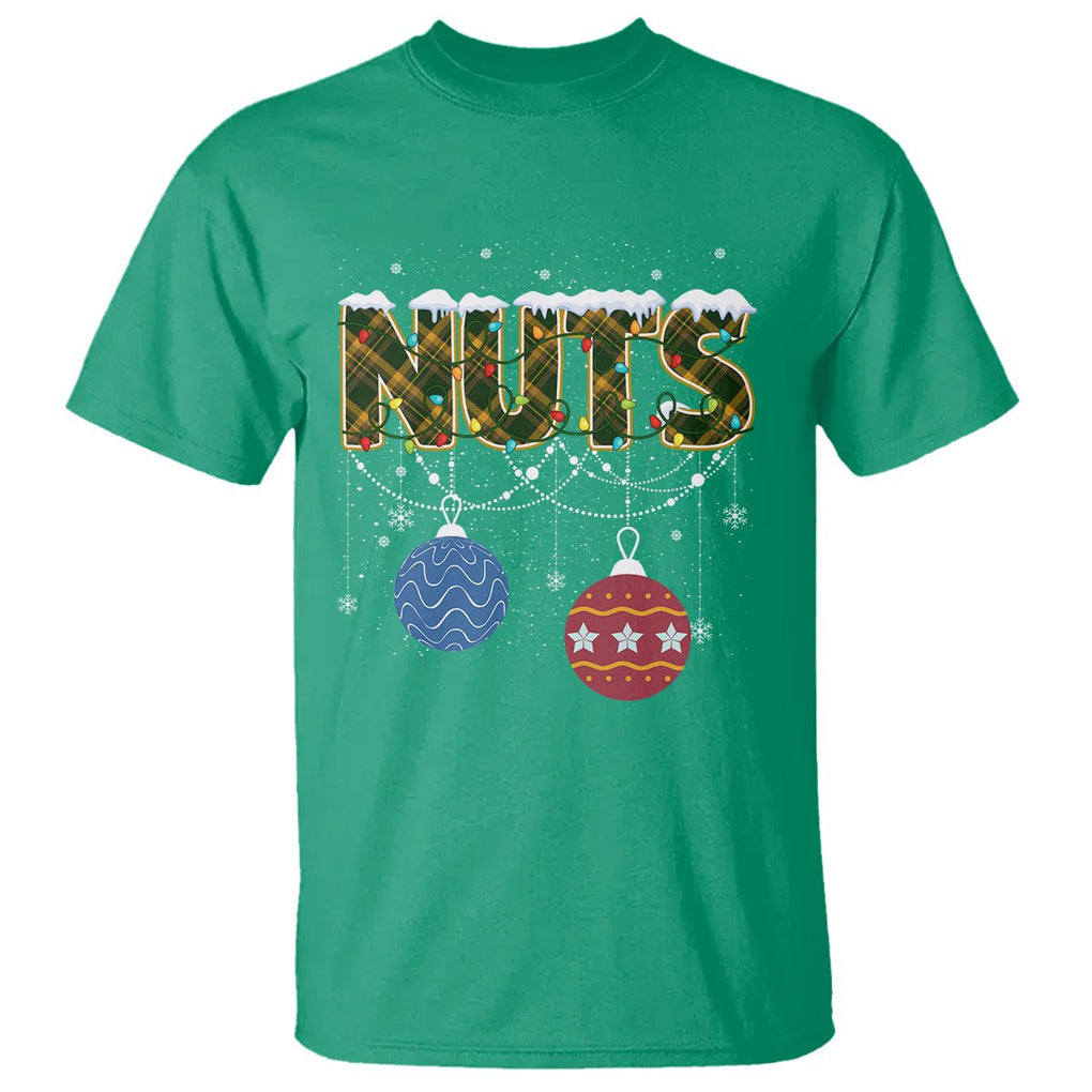 Christmas Couples T Shirt Chestnuts Xmas Matching Family Funny Nuts TS02 Printyourwear