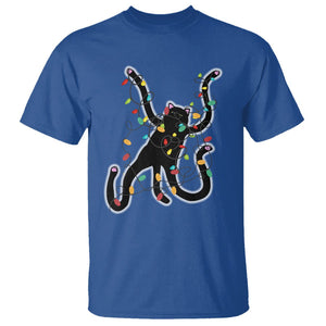 Christmas Funny Pussy-Cat Black Cat Lover T Shirt TS09 Printyourwear