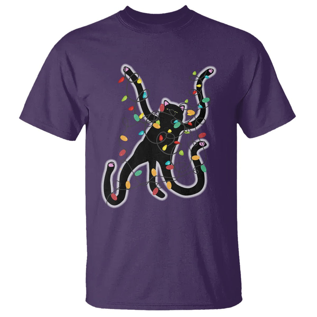 Christmas Funny Pussy-Cat Black Cat Lover T Shirt TS09 Printyourwear