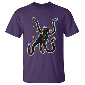 Christmas Funny Pussy-Cat Black Cat Lover T Shirt TS09 Printyourwear