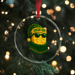 Christmas GB Crystal Glass Ornament Gifts for Sports Fans Santa Hat TS10 Print Your Wear