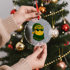 Christmas GB Crystal Glass Ornament Gifts for Sports Fans Santa Hat TS10 Print Your Wear