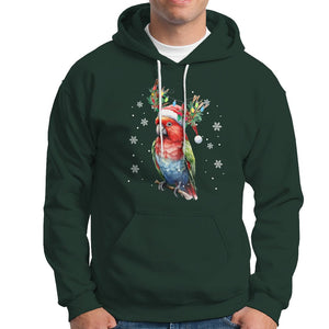 Christmas Hoodie Cute Parot Reindeer Santa Hat TS09 Printyourwear