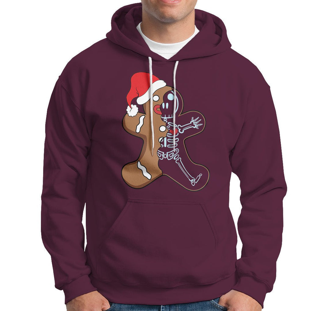 Christmas Hoodie Gingerbread Skeleton X-Ray Tech Nurse TS09 Printyourwear
