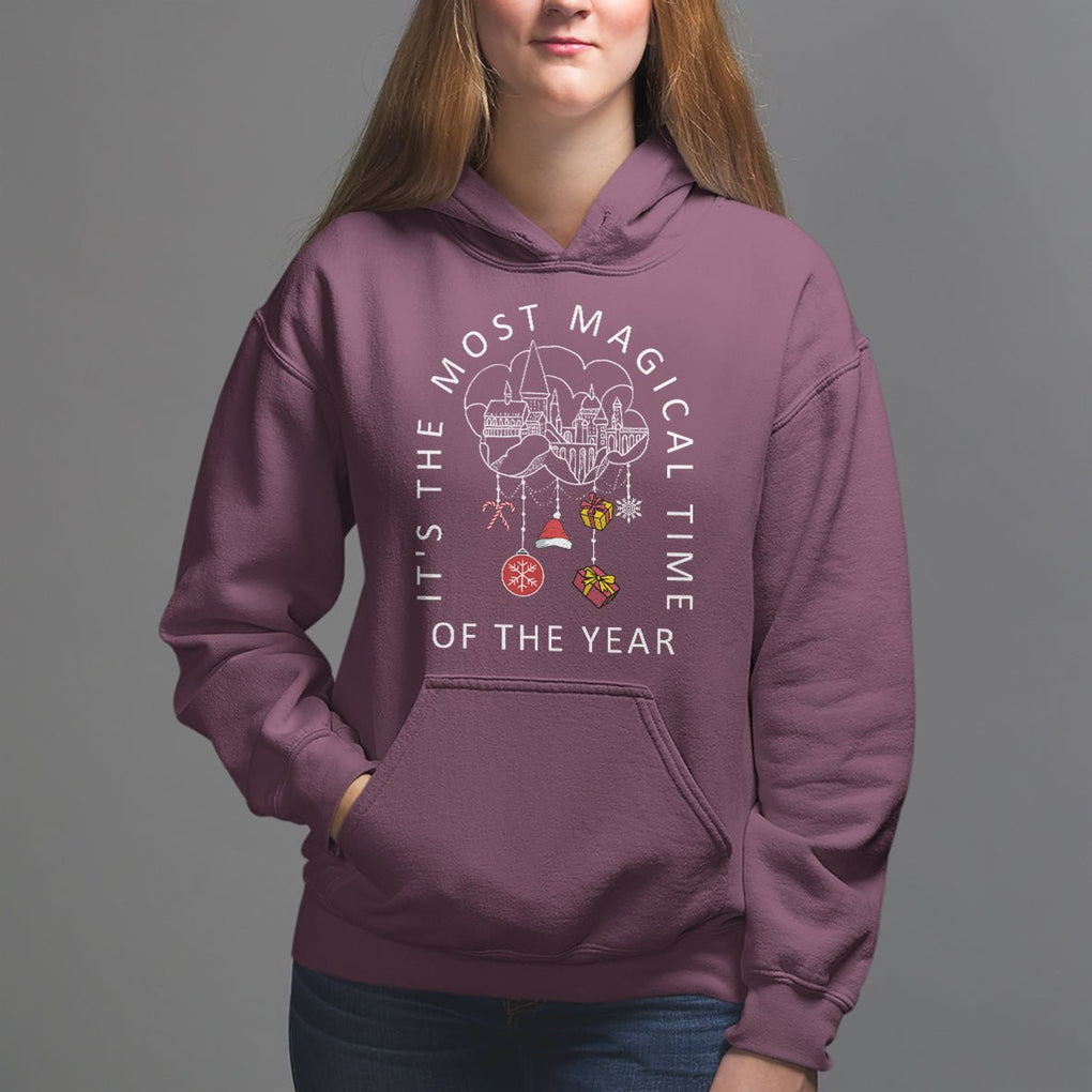 Christmas Hoodie It's The Most Magical Time Of The Year Dream Castle TS09 Printyourwear