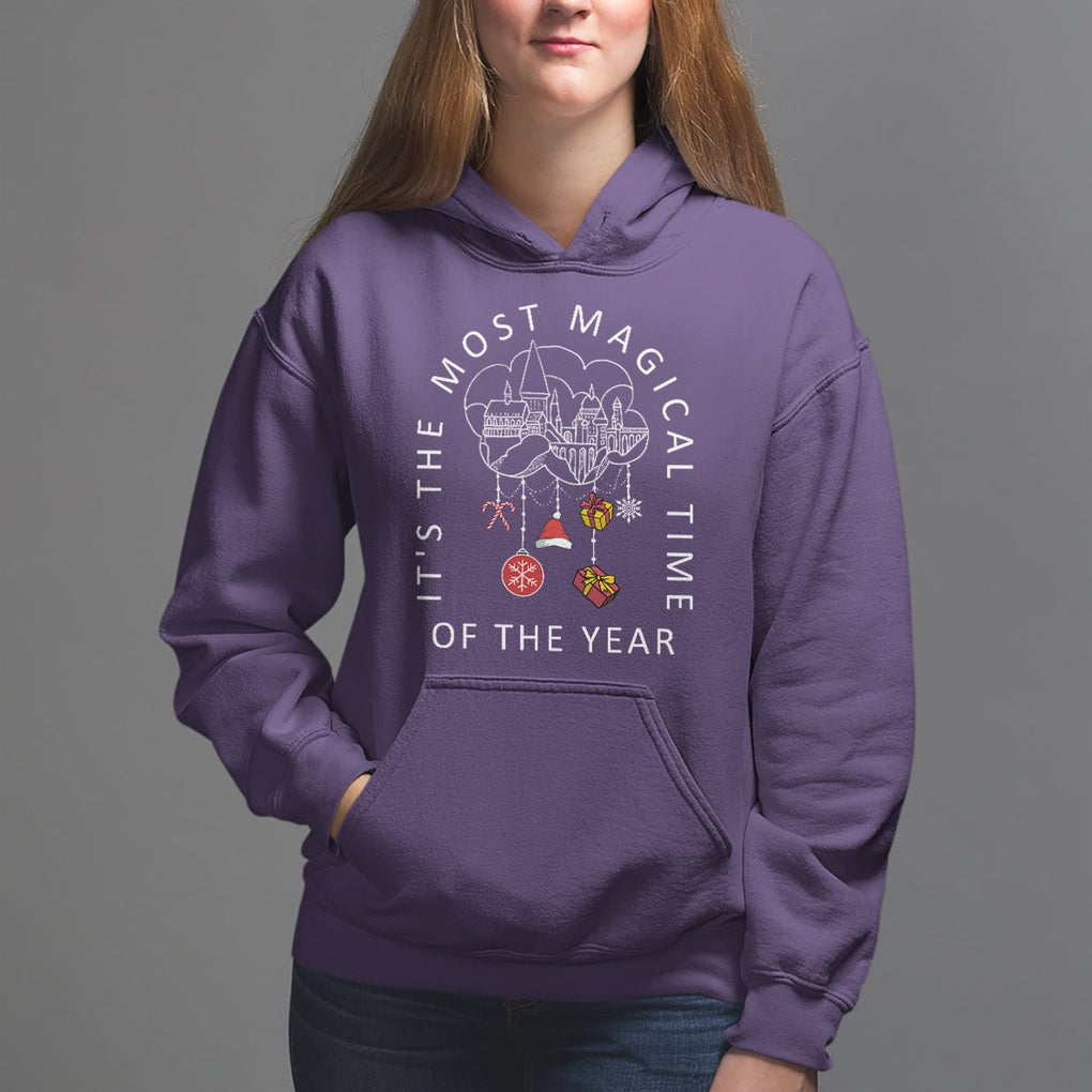 Christmas Hoodie It's The Most Magical Time Of The Year Dream Castle TS09 Printyourwear