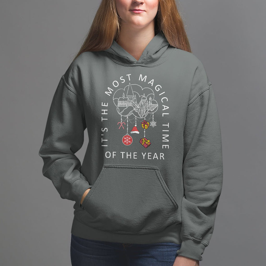 Christmas Hoodie It's The Most Magical Time Of The Year Dream Castle TS09 Printyourwear