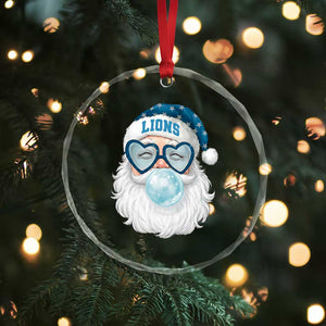 Christmas LF Crystal Glass Ornament Vintage Retro Santa Bubble Gum Game Day TS10 Print Your Wear