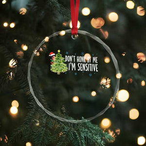 Christmas Marcus The Worm Crystal Glass Ornament Dont Honk At Me Im Sensitive Funny Brainrot Meme TS10 Print Your Wear
