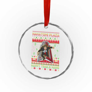 Christmas Nakatomi Plaza 1988 Crystal Glass Ornament Happy Trails Hans TS09 Print Your Wear