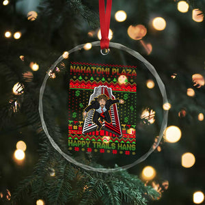 Christmas Nakatomi Plaza 1988 Crystal Glass Ornament Happy Trails Hans TS09 Print Your Wear