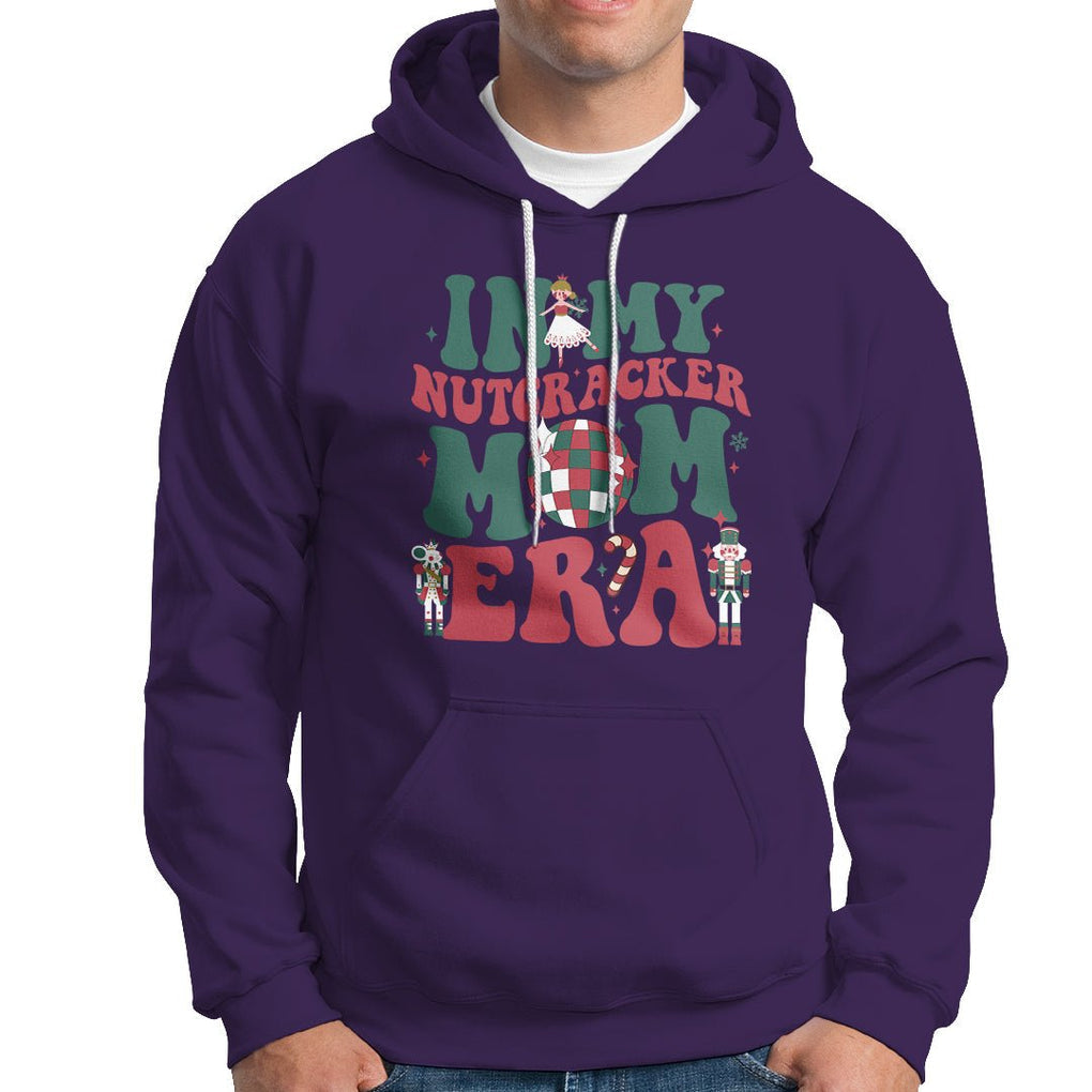 Christmas Nutcracker Hoodie In My Nutcracker Mom Era Groovy Doll Xmas Mama TS02 Printyourwear
