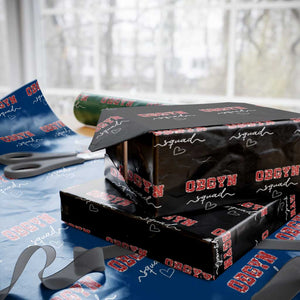 Christmas OBGYN Squad Wrapping Paper Roll Obstetrics And Gynecology Nurse TS10 Black Print Your Wear