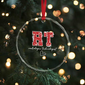 Christmas Radiology Crystal Glass Ornament RT Xray Rad Tech Gift TS10 Print Your Wear