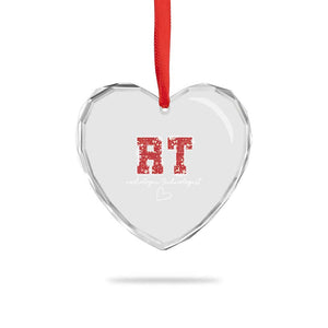 Christmas Radiology Heart Crystal Glass Ornament RT Xray Rad Tech Gift TS10 Print Your Wear