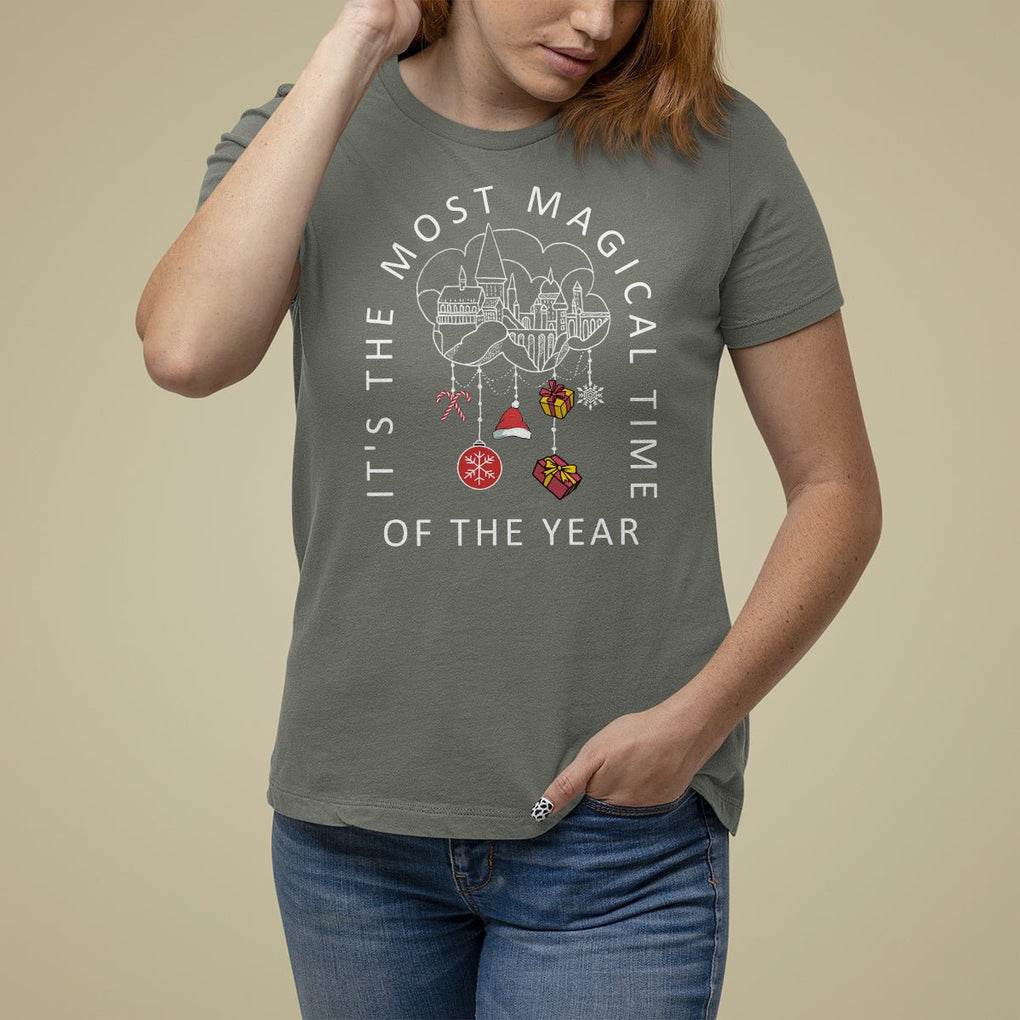 Christmas T Shirt It's The Most Magical Time Of The Year Dream Castle TS09 Printyourwear