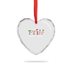 Christmas Twin Mama Claus Heart Crystal Glass Ornament Pregnancy Announcement TS10 Print Your Wear