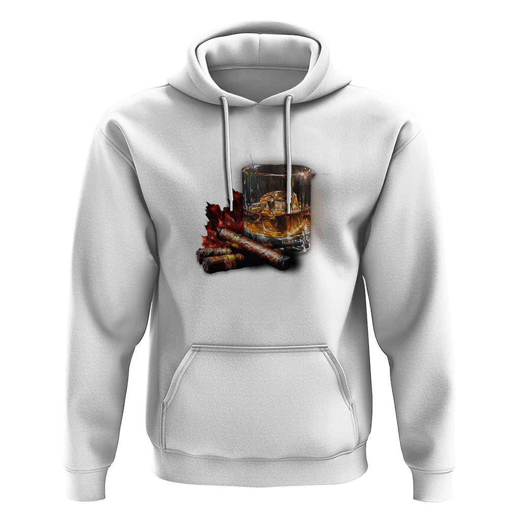 Cigar Lover Hoodie Not A Habit But A Peace of Mind TS09 White Print Your Wear