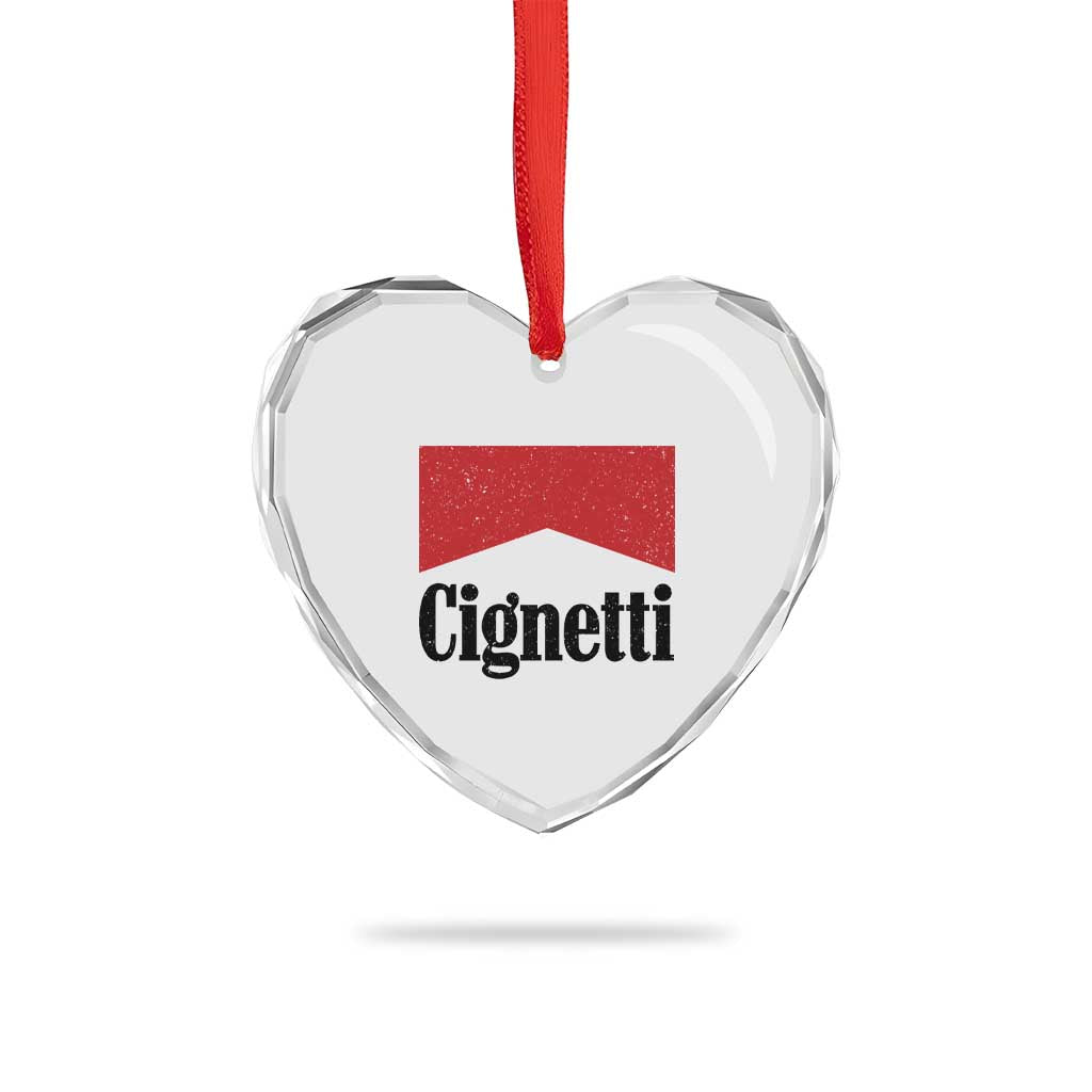 Cignetti Retro Red Box Heart Crystal Glass Ornament Indiana Game Day Sports Fan TS02 Print Your Wear